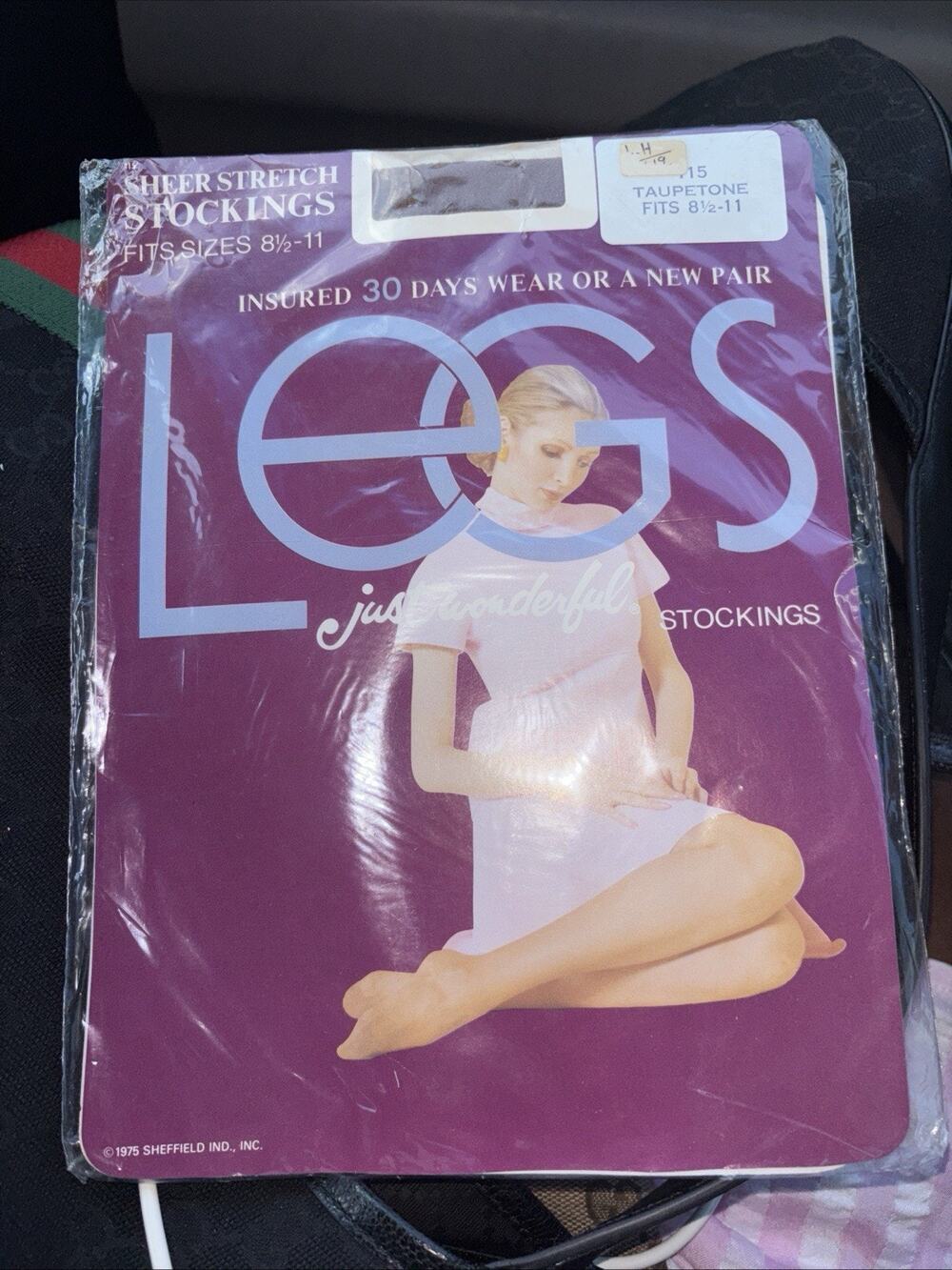 Vintage L’eggs Leggs Pantyhose Egg Packaging Original 1970s NEW Panty Hose